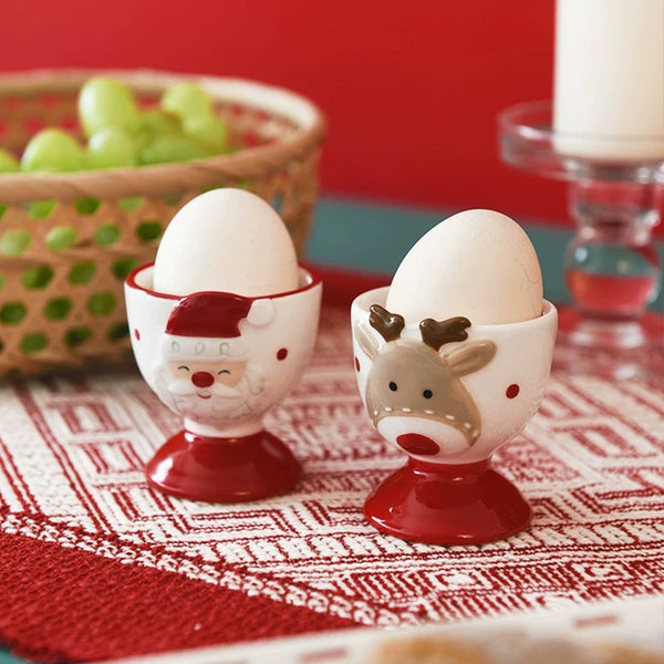 Merry Xmas Egg Cup