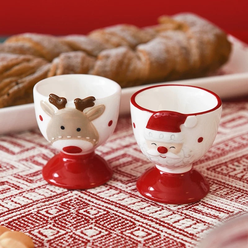 Merry Xmas Egg Cup