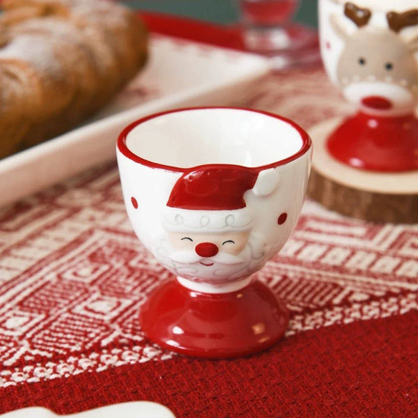 Merry Xmas Egg Cup