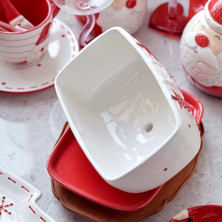 Merry Xmas Butter Keeper