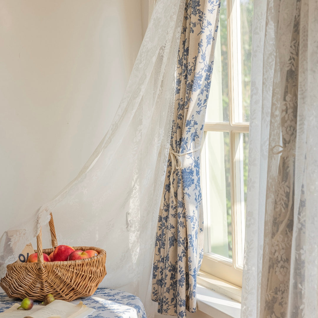 French Countryside Floral Curtains