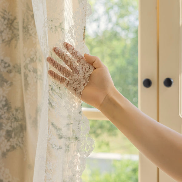 Green Pine Dual-Layer Curtain