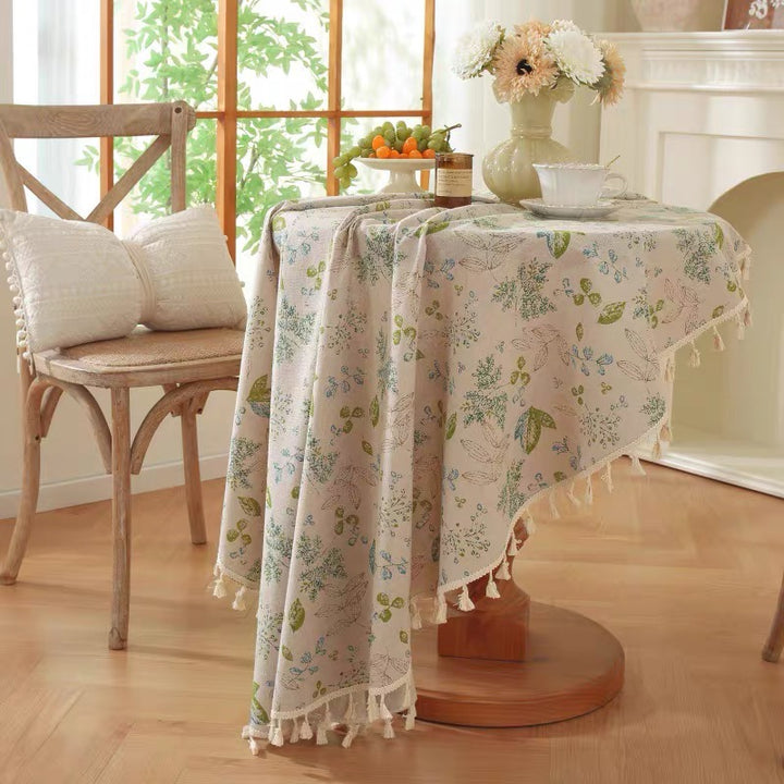Green Spring Day Tablecloth