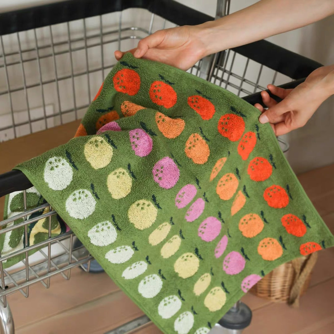 Clementine Dot Towel
