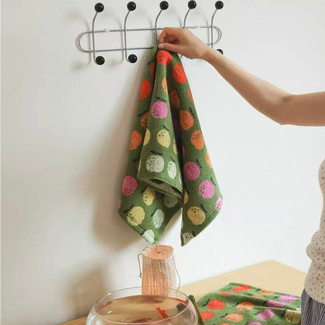 Clementine Dot Towel