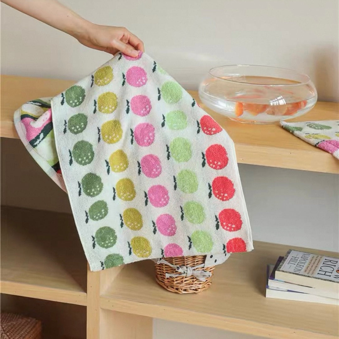 Clementine Dot Towel