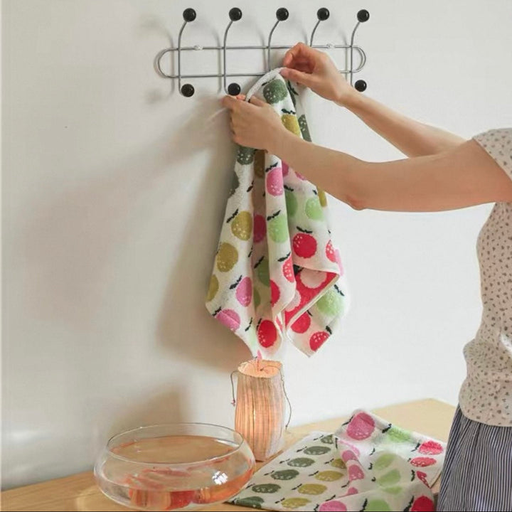 Clementine Dot Towel