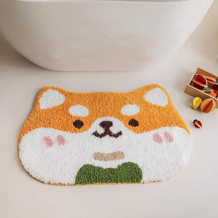 Bow‑tie Shiba Mat