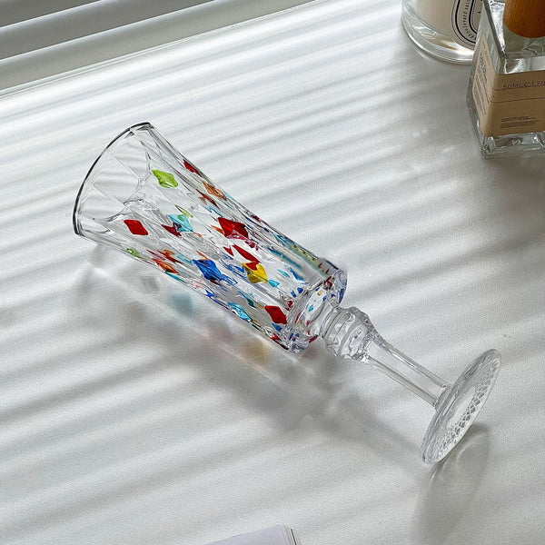 Murano Gem Wine Glass Set