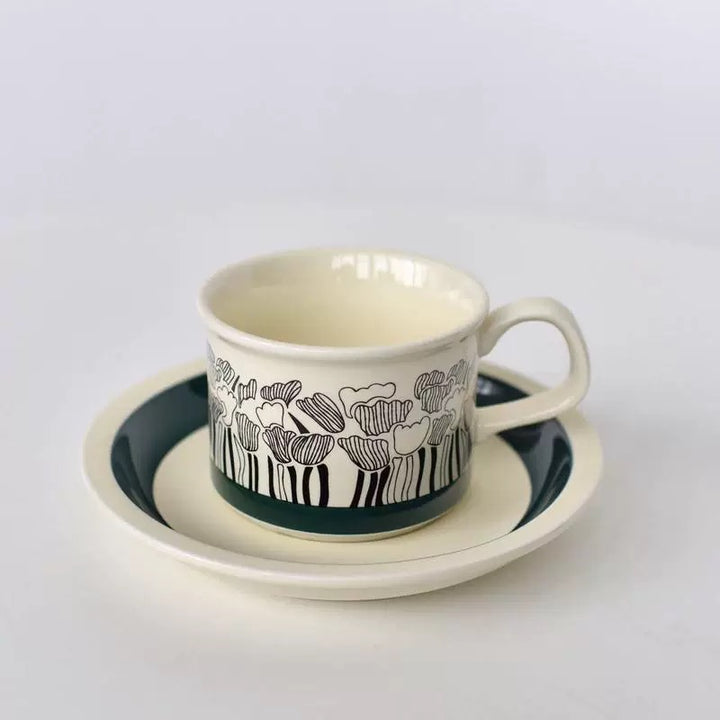 Floral Time Teacup Set