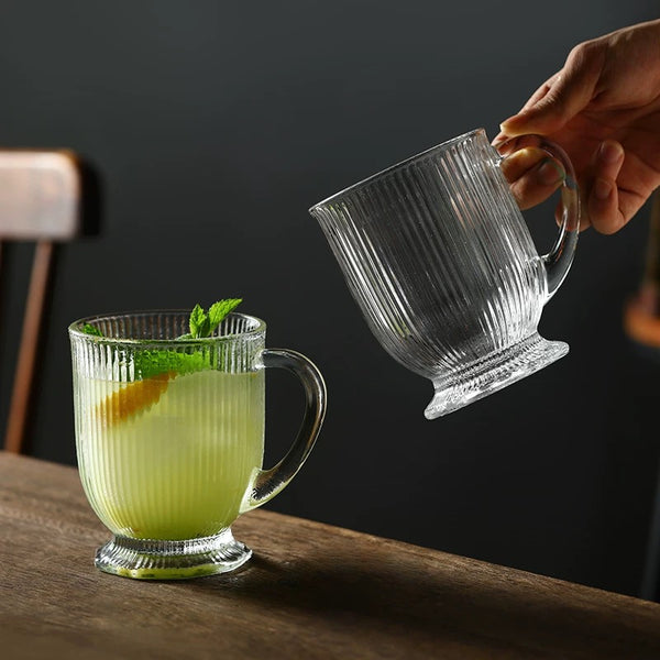 Granada Striped Beer Glass Set