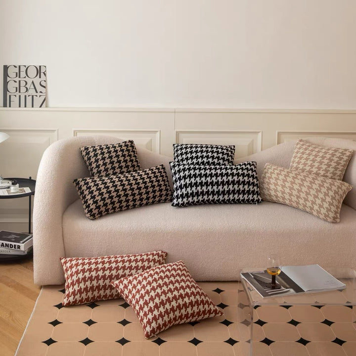 Classic Houndstooth Cushion