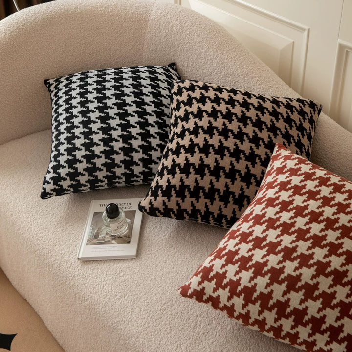 Classic Houndstooth Cushion