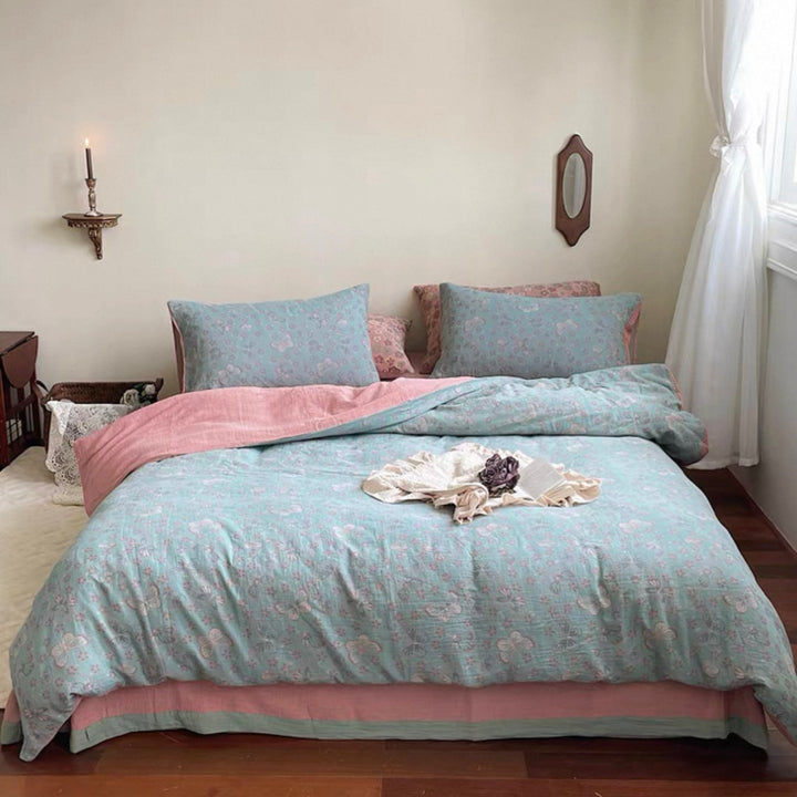 Butterfly Canvas Bedding Set