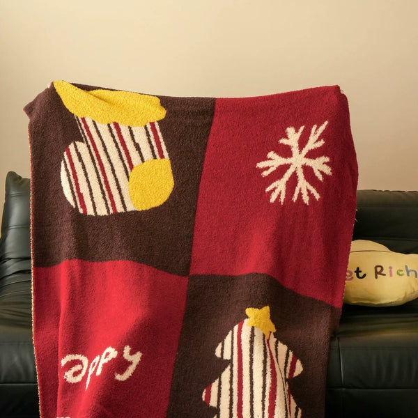 Happy Winter Blanket - Final Sale