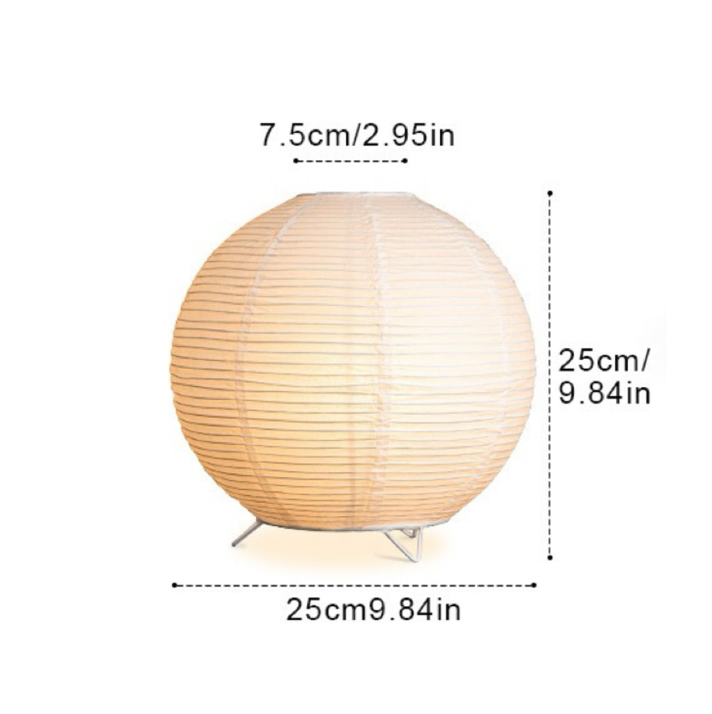 Wabi Sabi Paper Table Lamp