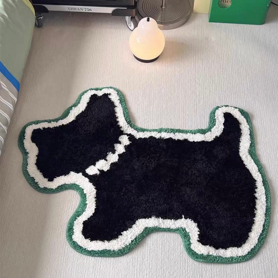 Pearl Collar Pup Rug