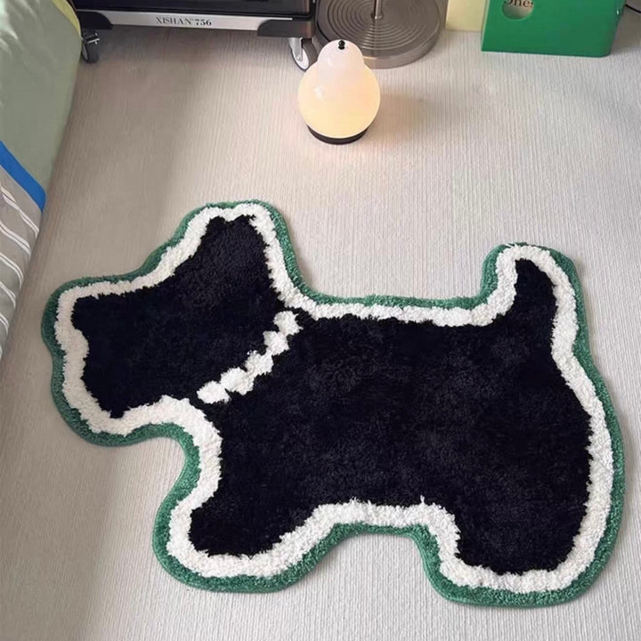 Pearl Collar Pup Rug