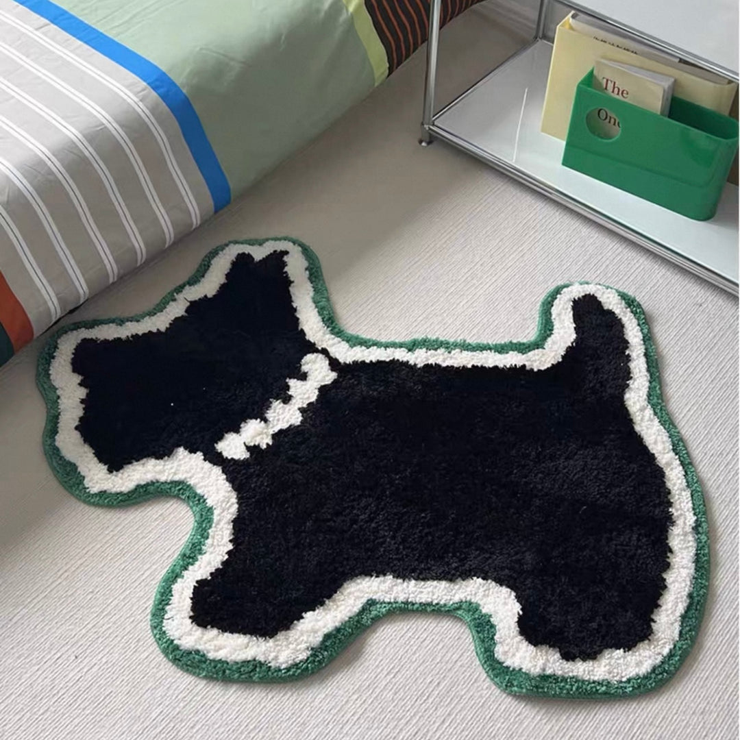 Pearl Collar Pup Rug