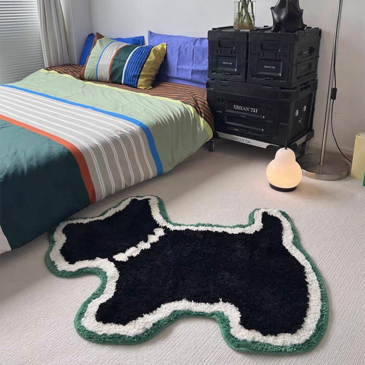 Pearl Collar Pup Rug