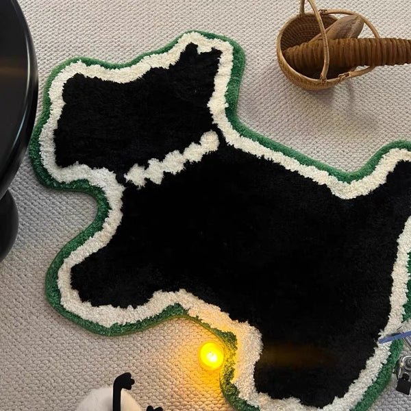 Pearl Collar Pup Rug