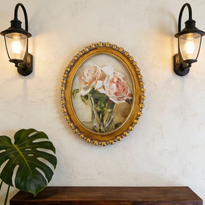 Antique Beaded Wall Photo Frame