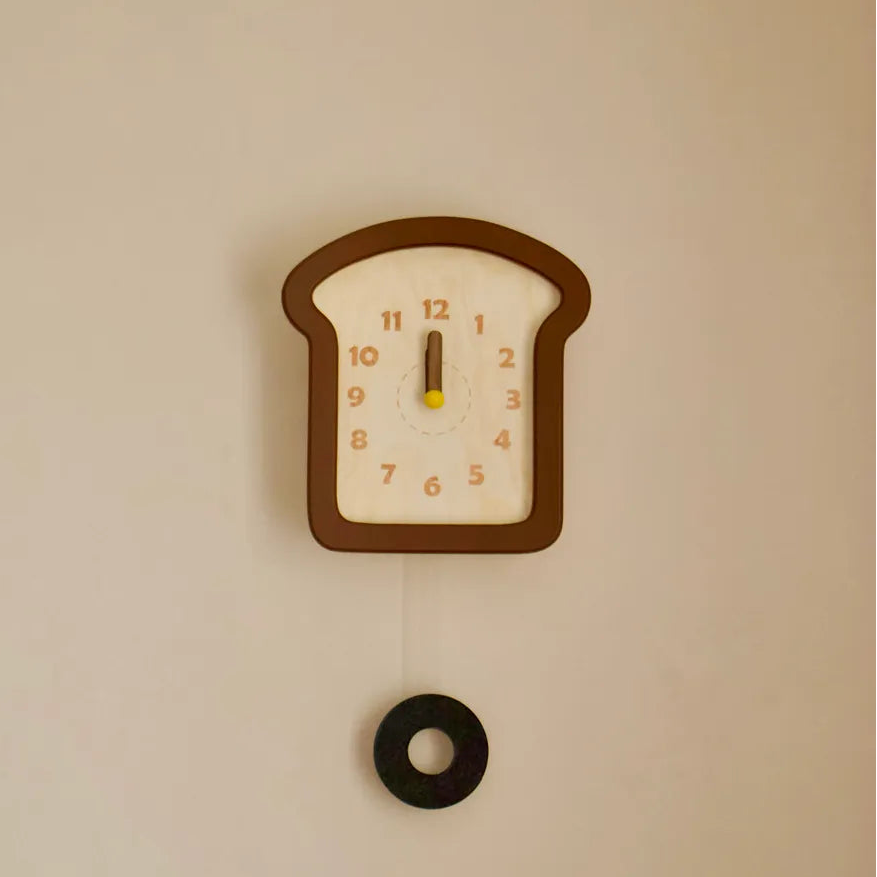 Loaf Wall Clock -- Delicors