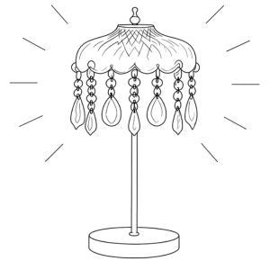 Crystal Love Table Lamp - Assembly Guide