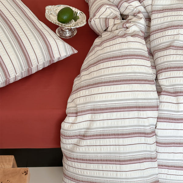 Calm Stripe Bedding Set
