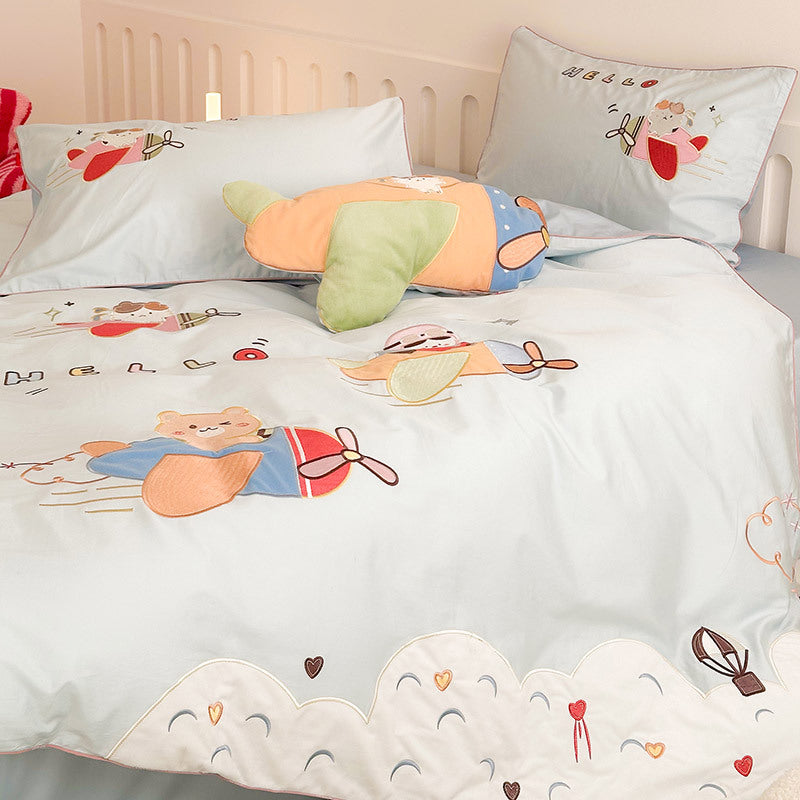 Pilot Pals Bedding Set