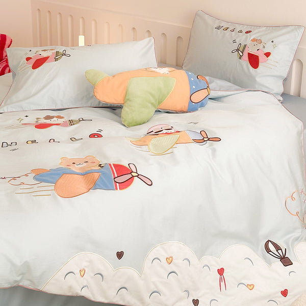 Pilot Pals Bedding Set