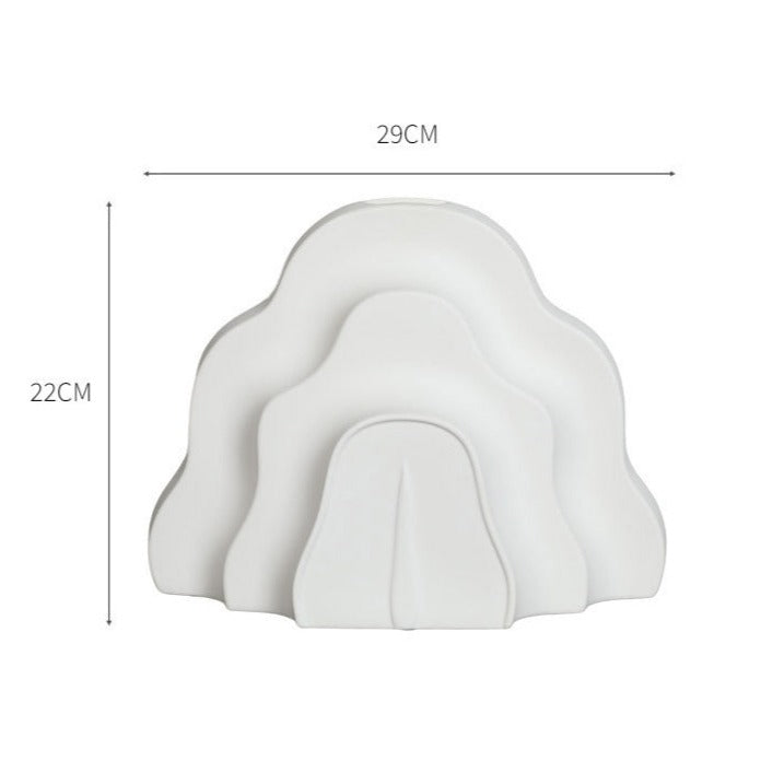 Wavy Art Ceramic Vase Set