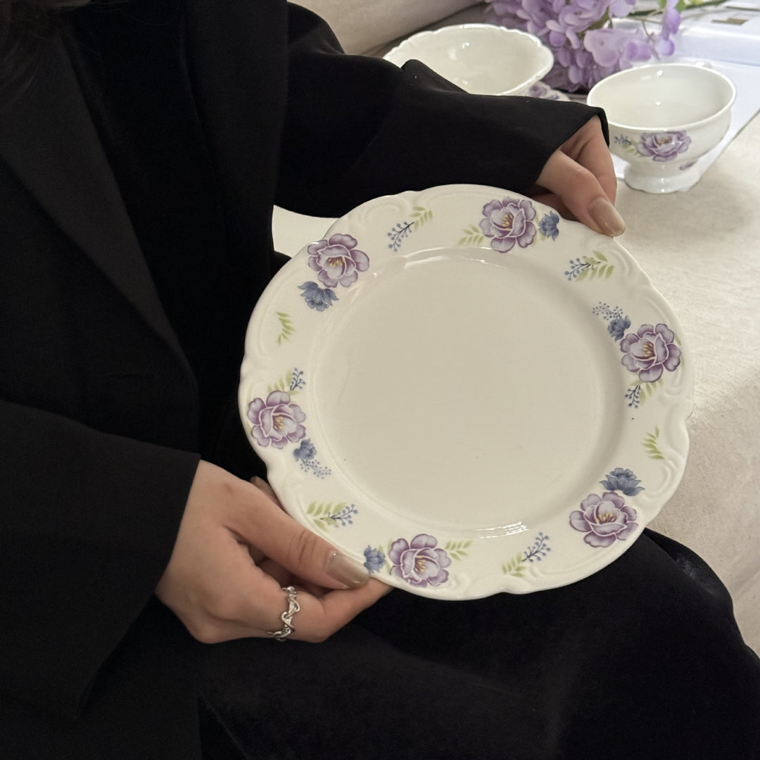 Lavender Petal Tea Cups
