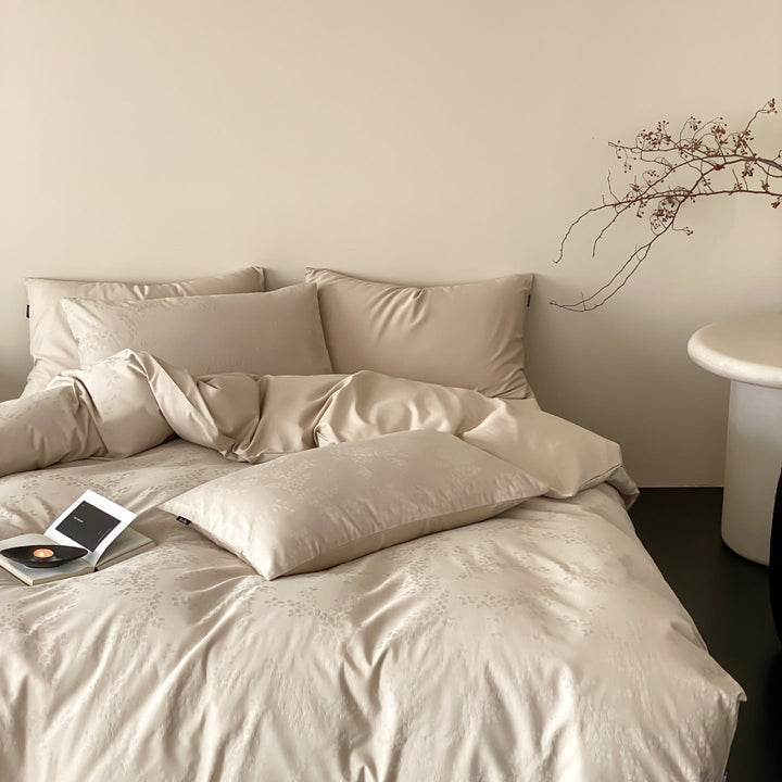 Foliage Jacquard Bedding Set