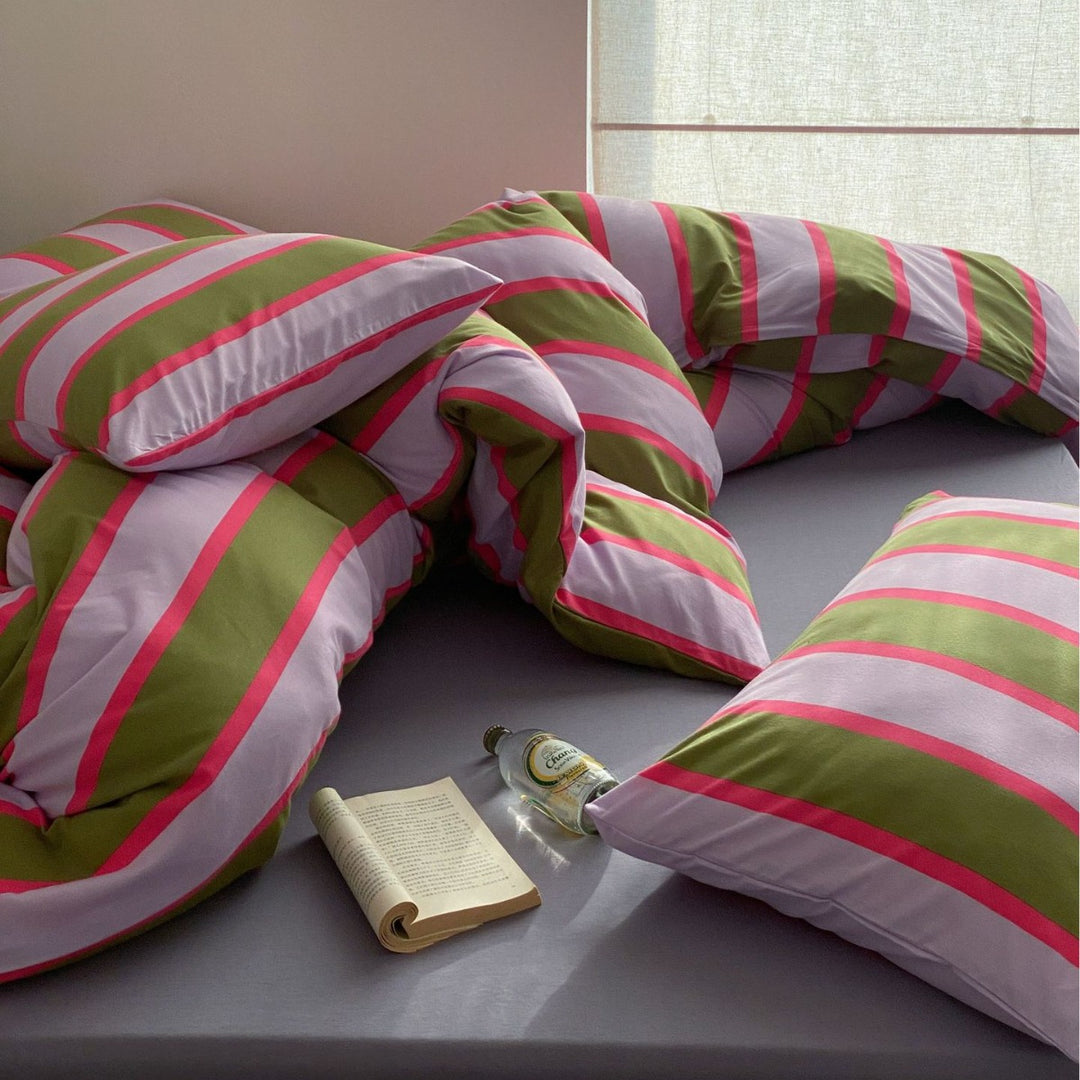 Lively Shades Cotton Bedding Collection