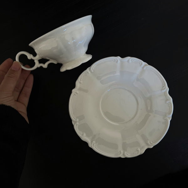 Elegant White Cup