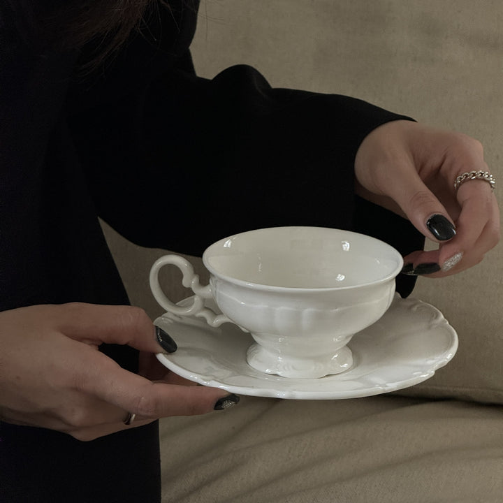 Elegant White Cup