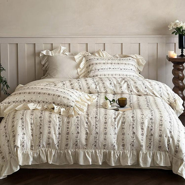 Dry Rose Bedding Set