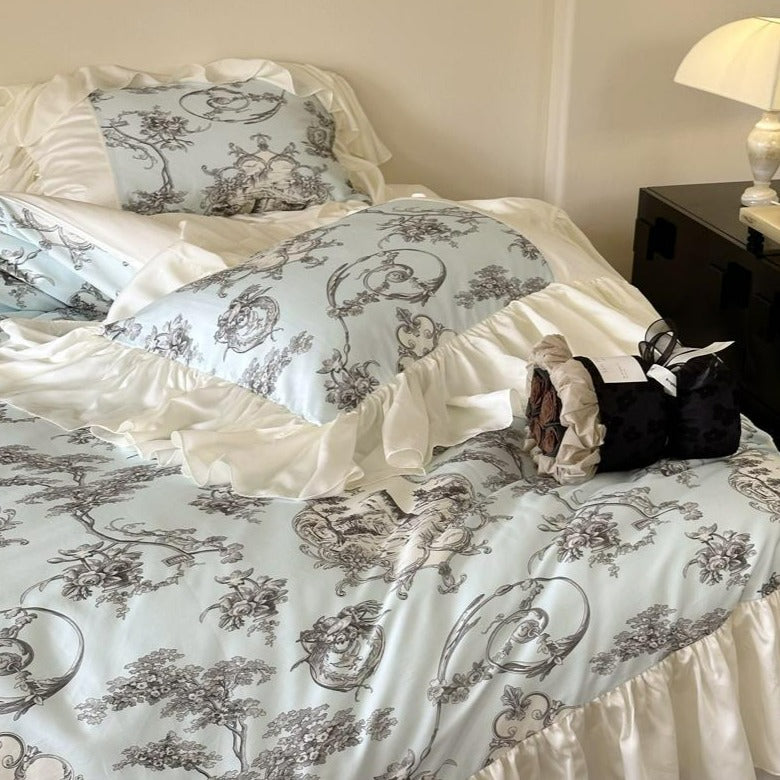 Embroidered Elegance Bedding Set