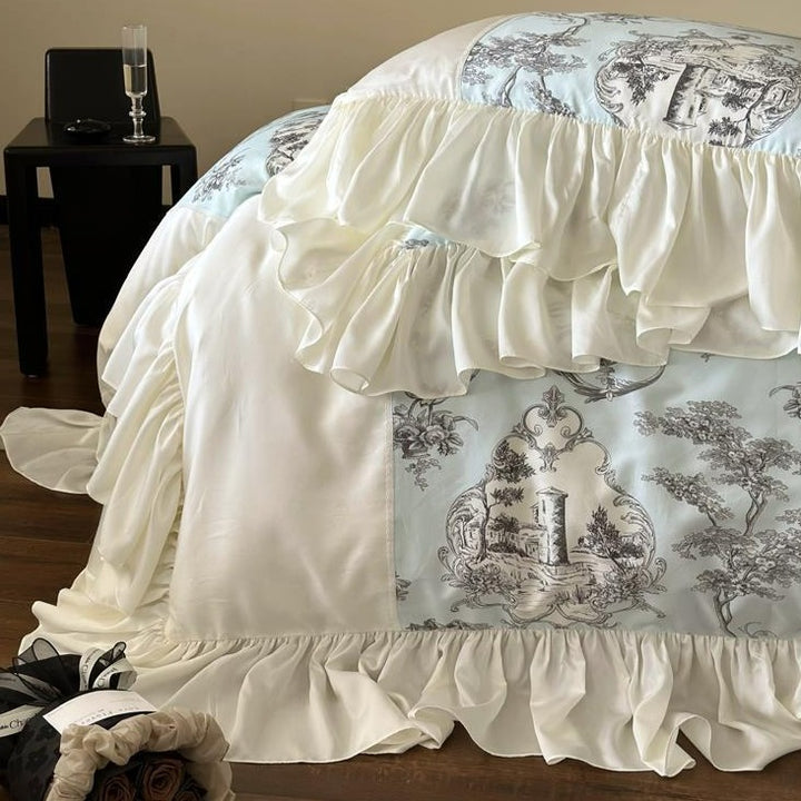 Embroidered Elegance Bedding Set