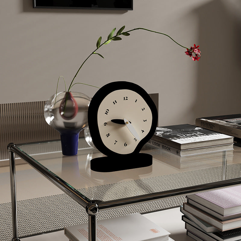 Charcoal Desk Clock