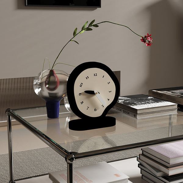 Charcoal Desk Clock