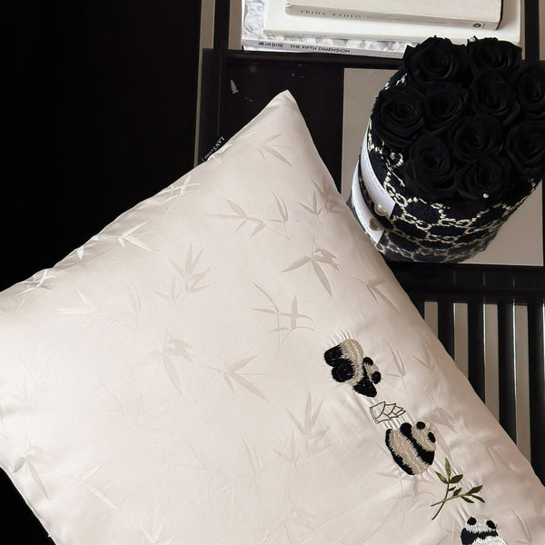 Panda Monochrome Luxury Bedding Set