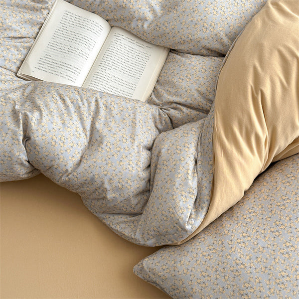 Coffee Time Cashew Bedding Set