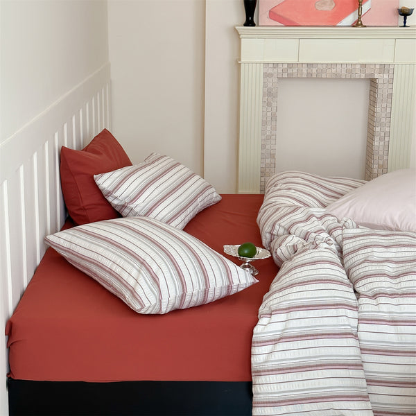 Calm Stripe Bedding Set