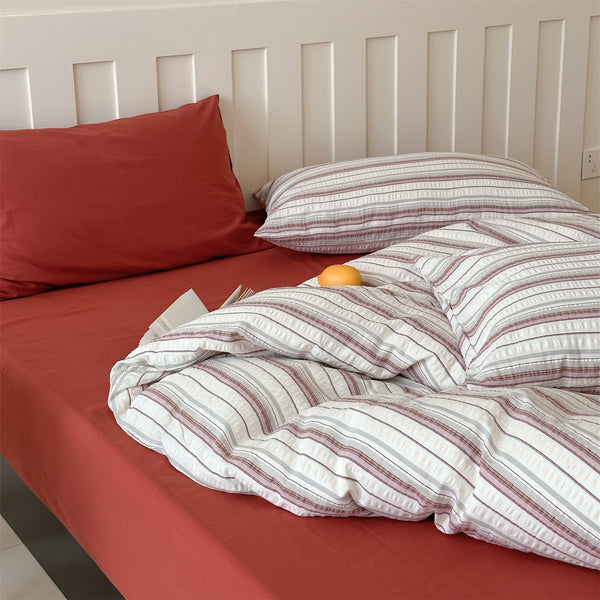 Calm Stripe Bedding Set