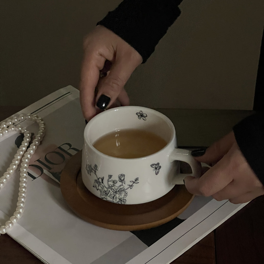Floral Charm Teacup Set