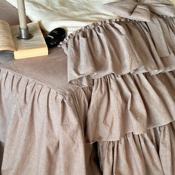 Taro Crepe Bedding Set