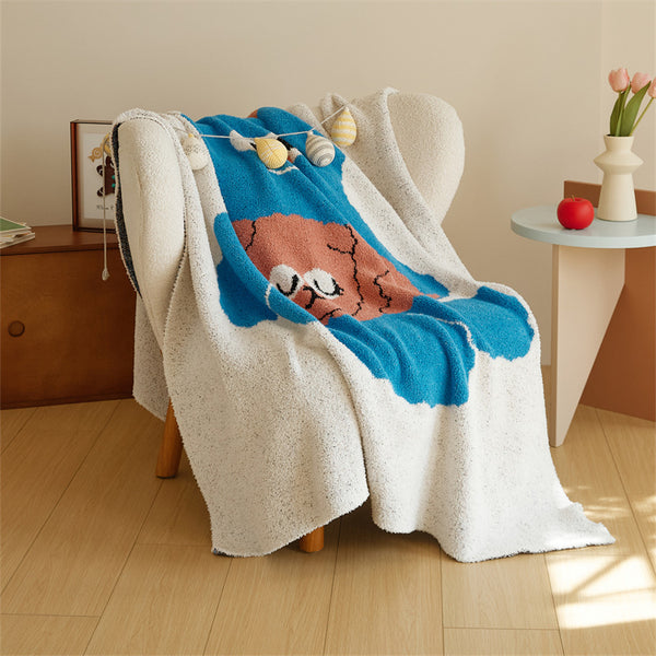 Blue Bunny Blanket