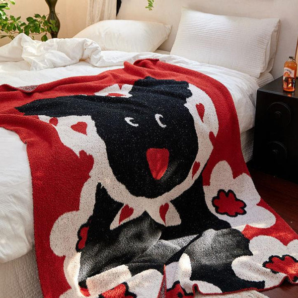 Happy Dog Blanket